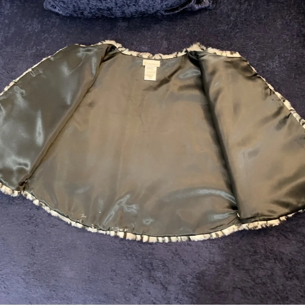 Collection XIIX Leopard Print Cape